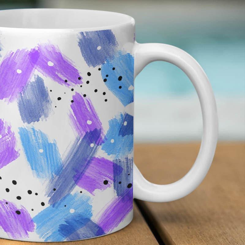 Buy Brushstroke Glow Mug - 350 ML Coffee Mug from Vaaree