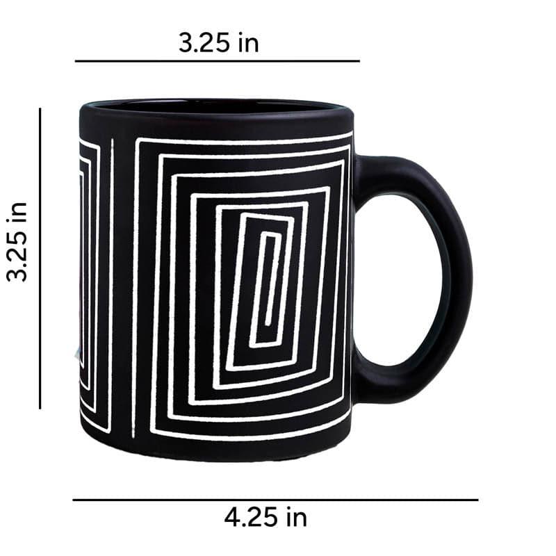 Buy Carta Maze Mug - 350 ML Coffee Mug from Vaaree