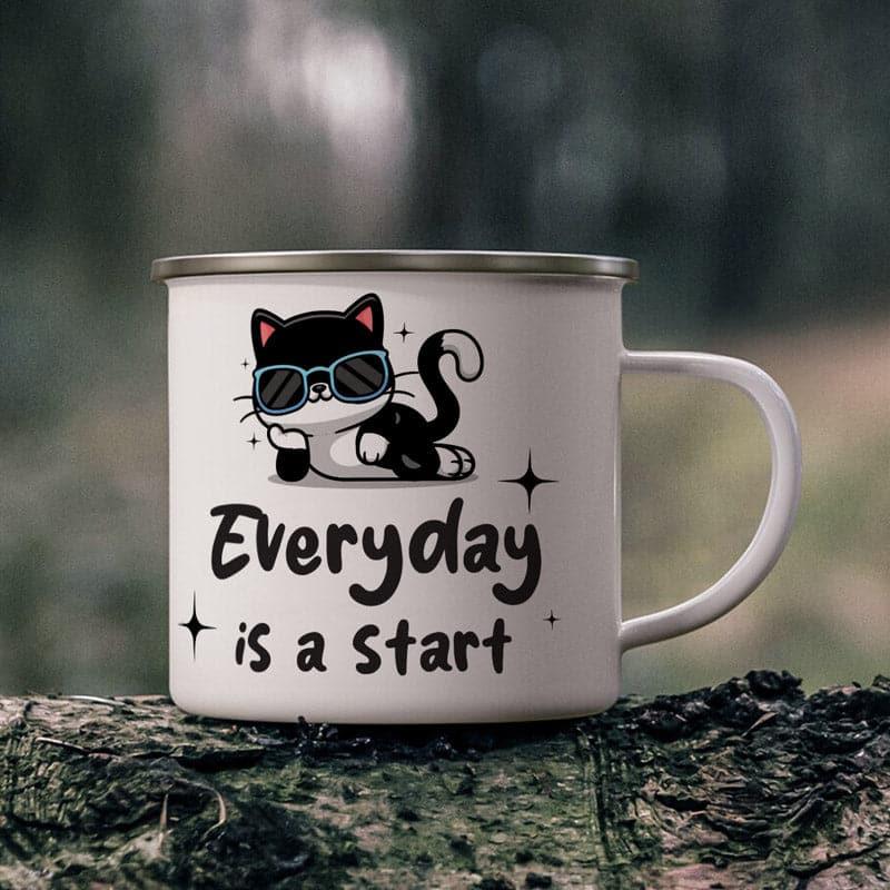 Coffee Mug - Cat Glow Coffee Mug - 330 ML