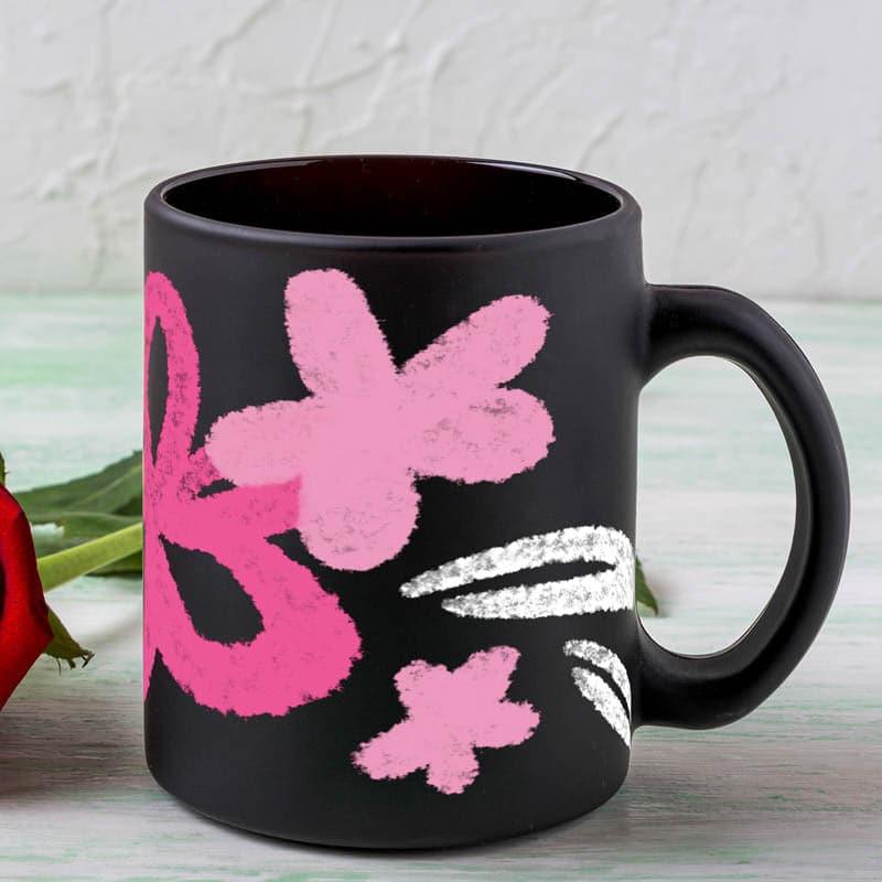 Coffee Mug - Child Stroke Flora Mug - 350 ML