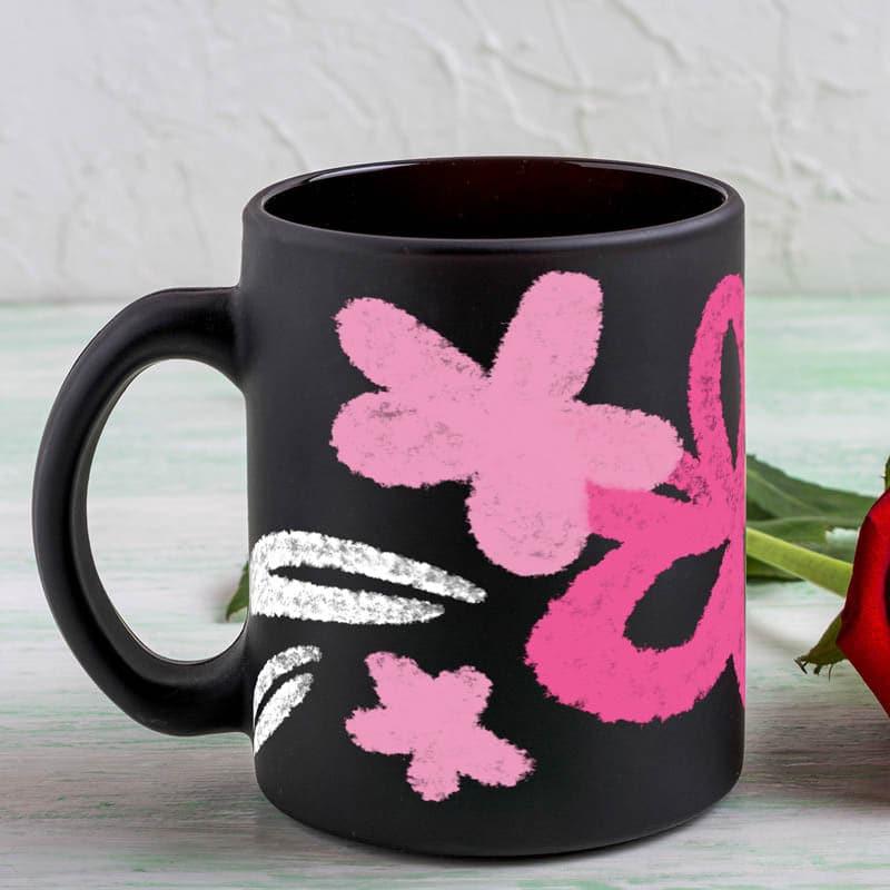 Coffee Mug - Child Stroke Flora Mug - 350 ML