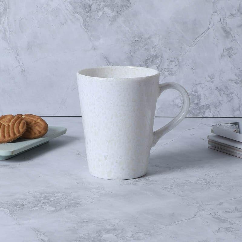 Coffee Mug - Chrosa Melamine Mug - Pearl White