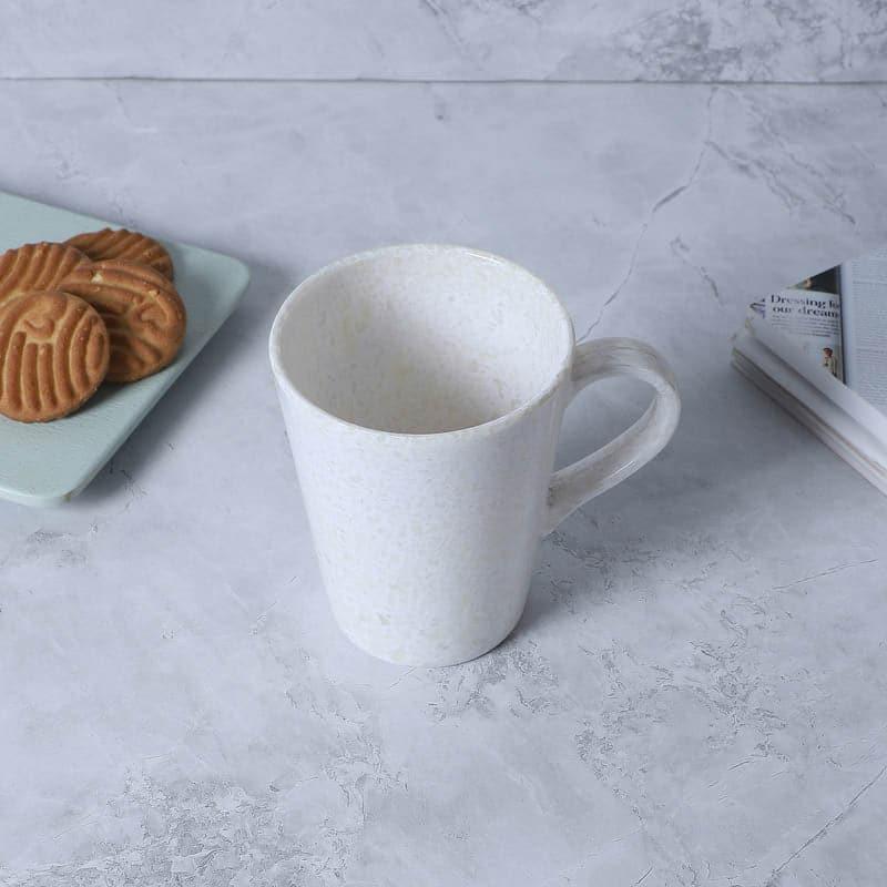 Coffee Mug - Chrosa Melamine Mug - Pearl White