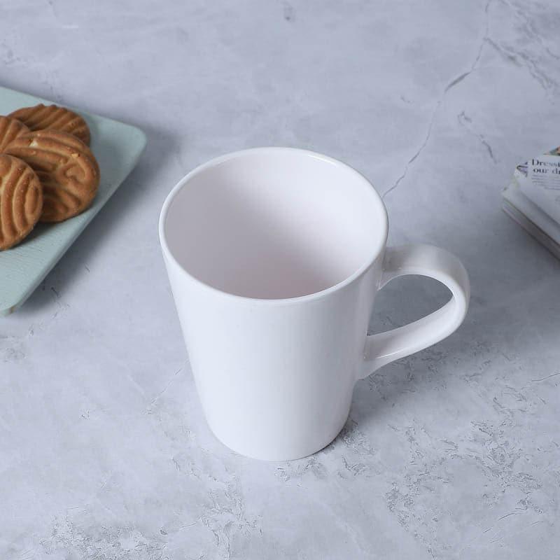 Coffee Mug - Chrosa Melamine Mug (White) - 400 ML