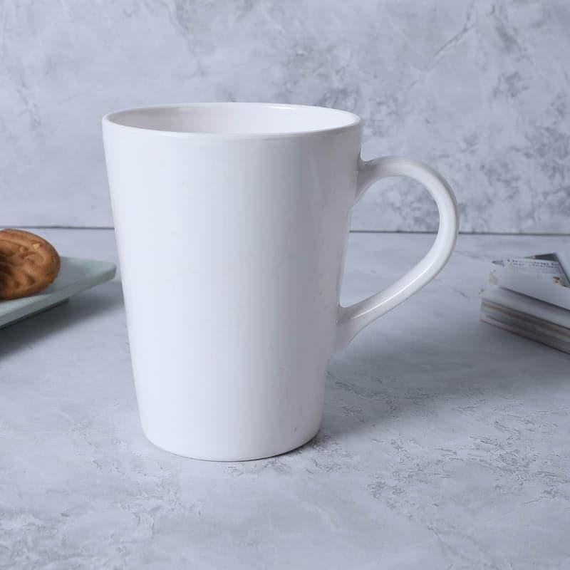 Coffee Mug - Chrosa Melamine Mug (White) - 400 ML