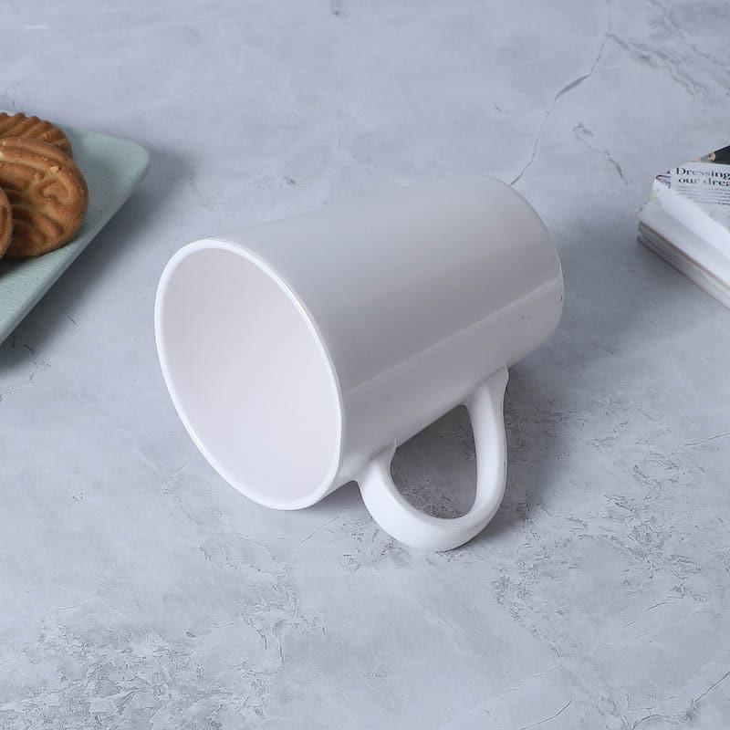 Coffee Mug - Chrosa Melamine Mug (White) - 400 ML