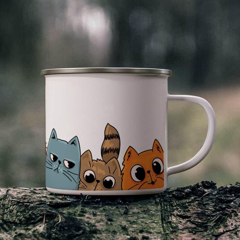 Coffee Mug - Feline Fur Magic Coffee Mug - 330 ML