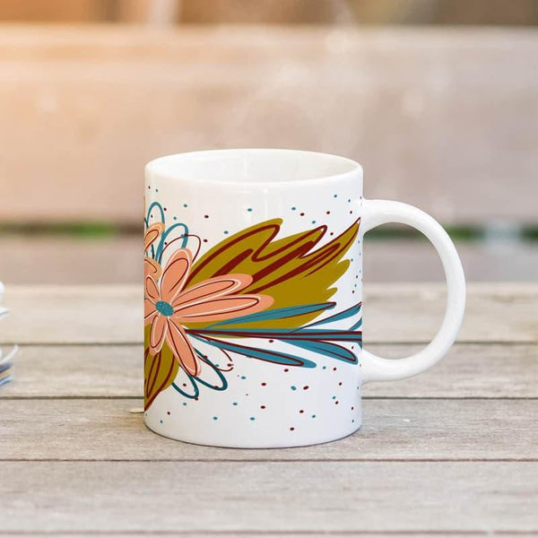 Coffee Mug - Flora Glam Patch