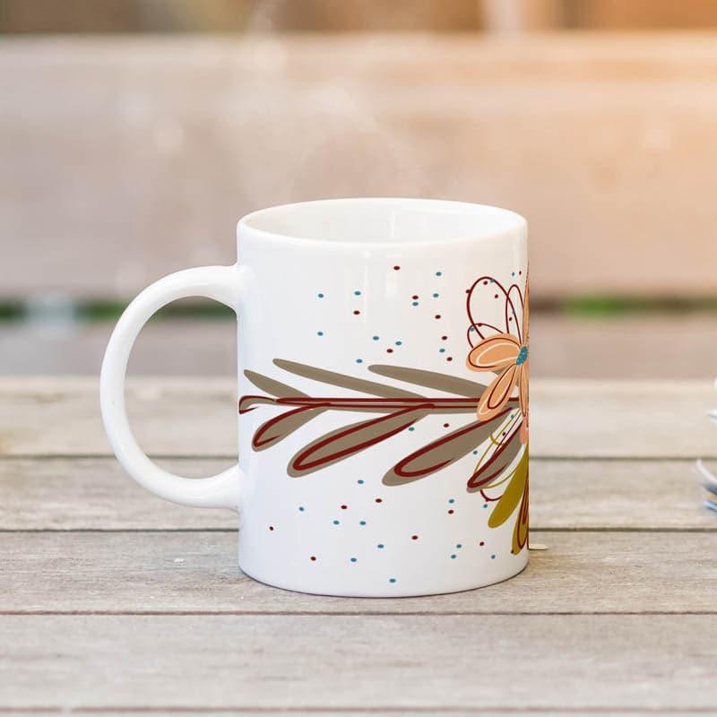 Buy Flora Glam Patch Coffee Mug from Vaaree