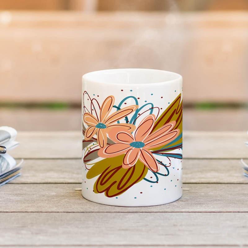 Coffee Mug - Flora Glam Patch