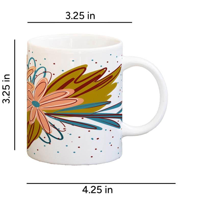 Coffee Mug - Flora Glam Patch