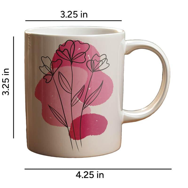 Buy Floro Fantasia Mug - 350 ML Coffee Mug from Vaaree