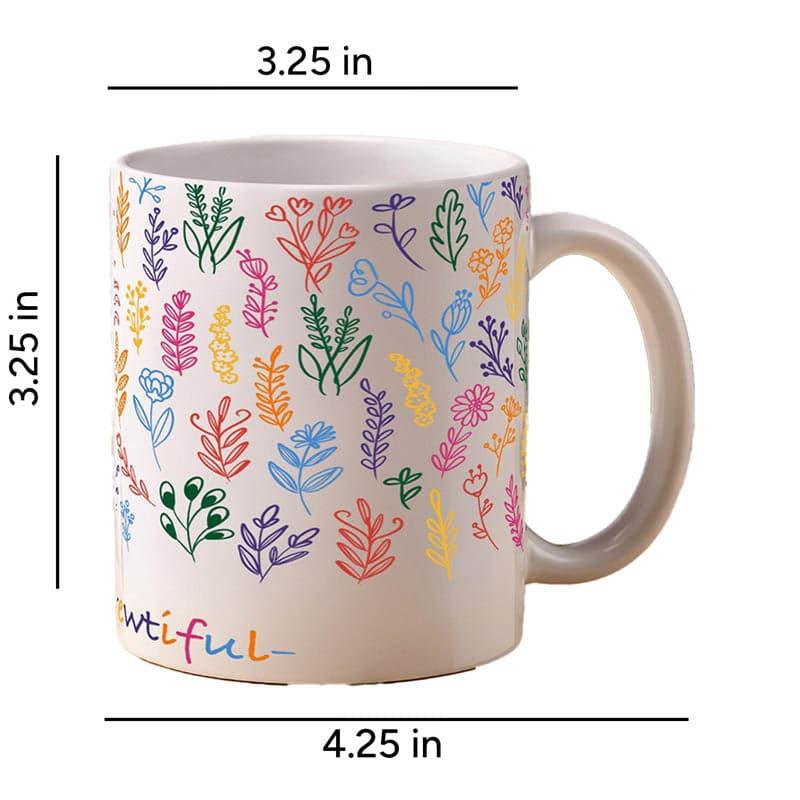 Buy Floro June Mug - 350 ML Coffee Mug from Vaaree