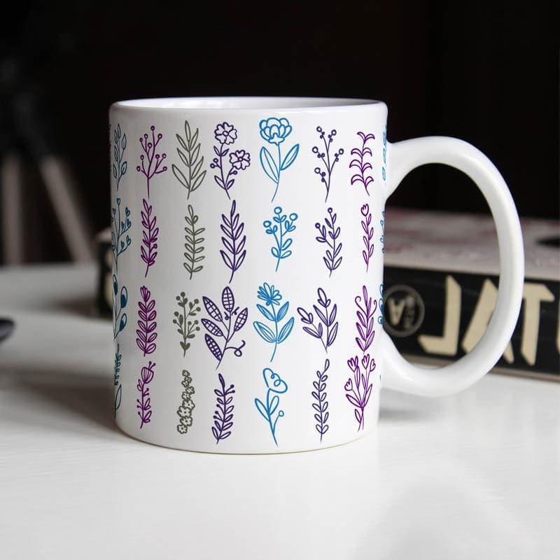 Buy Floro Magica Mug - 350 ML Coffee Mug from Vaaree