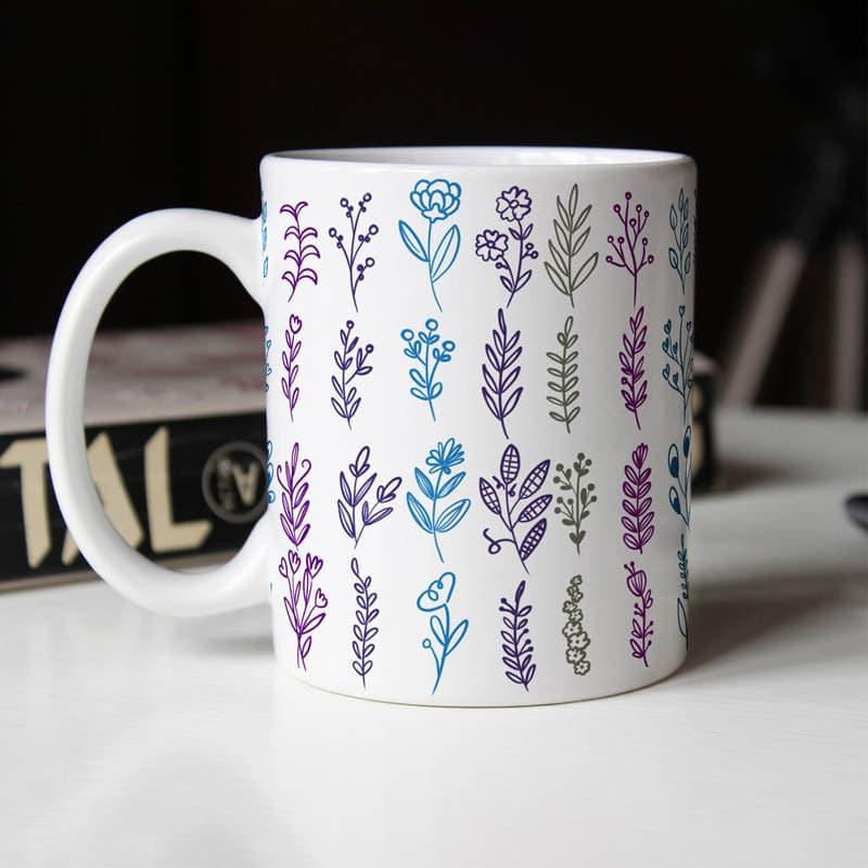 Buy Floro Magica Mug - 350 ML Coffee Mug from Vaaree