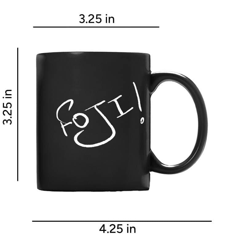 Coffee Mug - FOJI Time Mug - 350 ML