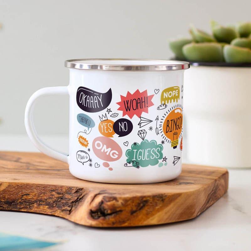 Coffee Mug - Funky Sip Coffee Mug - 330 ML