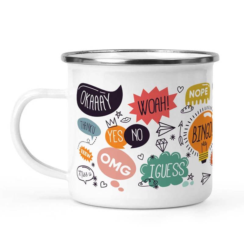 Coffee Mug - Funky Sip Coffee Mug - 330 ML