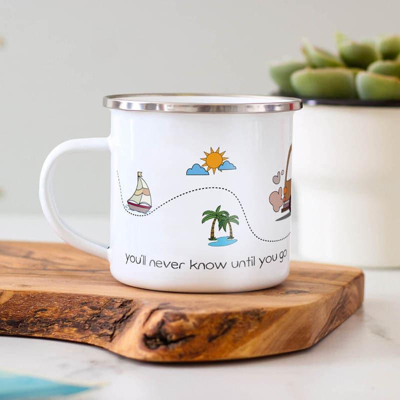 Buy Get Set Go Coffee Mug - 330 ML Coffee Mug from Vaaree