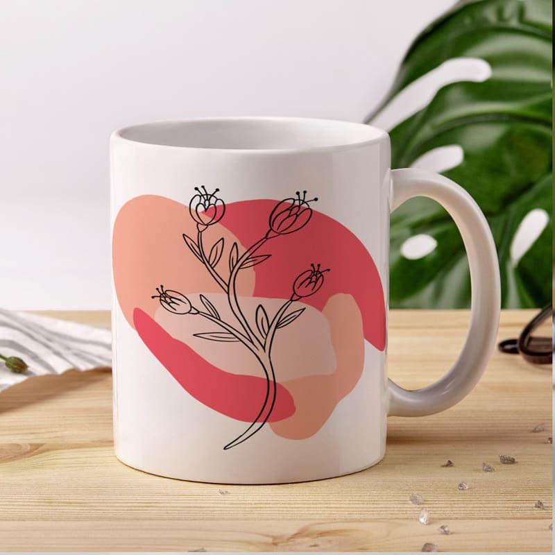 Coffee Mug - Gilda Flora Mug - 350 ML