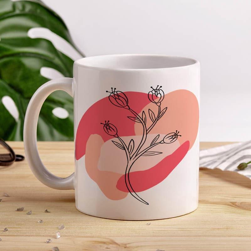 Coffee Mug - Gilda Flora Mug - 350 ML