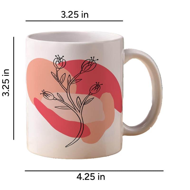 Coffee Mug - Gilda Flora Mug - 350 ML