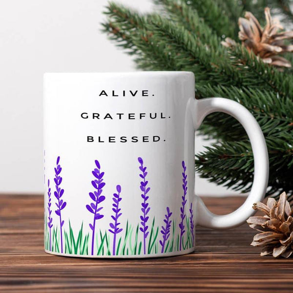 Coffee Mug - Grateful Charm Mug - 350 ML