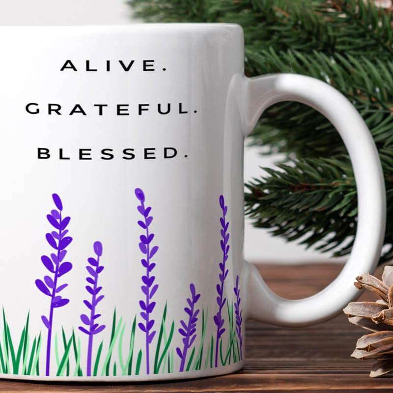 Coffee Mug - Grateful Charm Mug - 350 ML