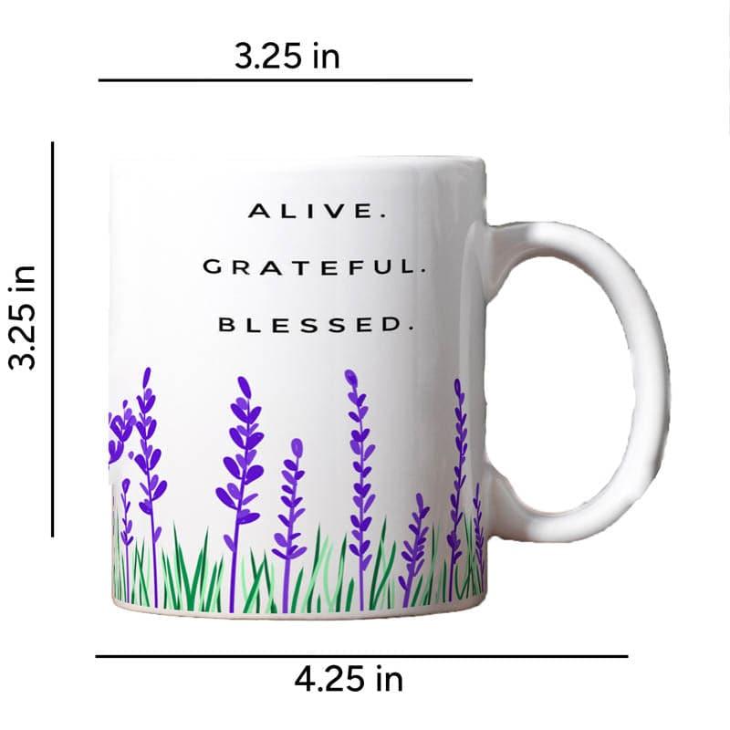 Coffee Mug - Grateful Charm Mug - 350 ML