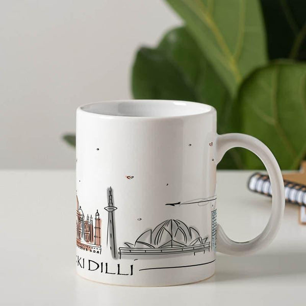 Coffee Mug - Heartfelt Delhi Mug - 350 ML