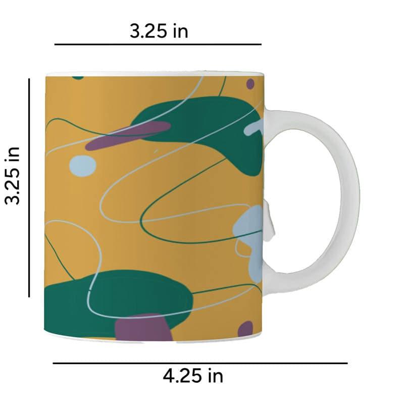 Buy Iksa Abstract Mug - 350 ML Coffee Mug from Vaaree