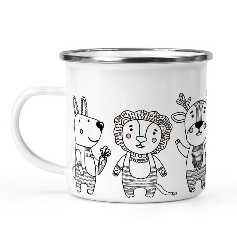 Coffee Mug - Jungle Party Jam Coffee Mug - 330 ML