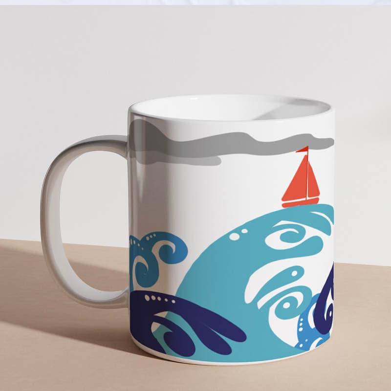 Buy Life Sail Mug - 350 ML Coffee Mug from Vaaree