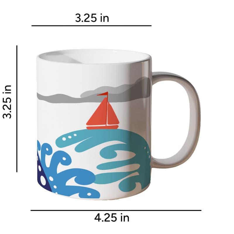 Buy Coffee Mug - Life Sail Mug - 350 ML at Vaaree online