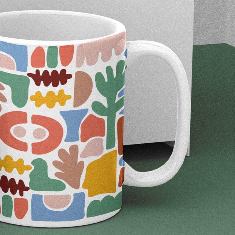 Coffee Mug - Lino Max Doodle Mug - 350 ML