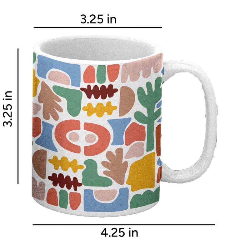 Coffee Mug - Lino Max Doodle Mug - 350 ML