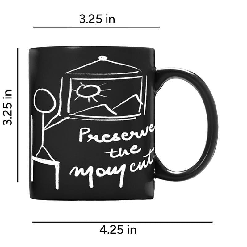 Coffee Mug - Live In Momemt Mug - 350 ML