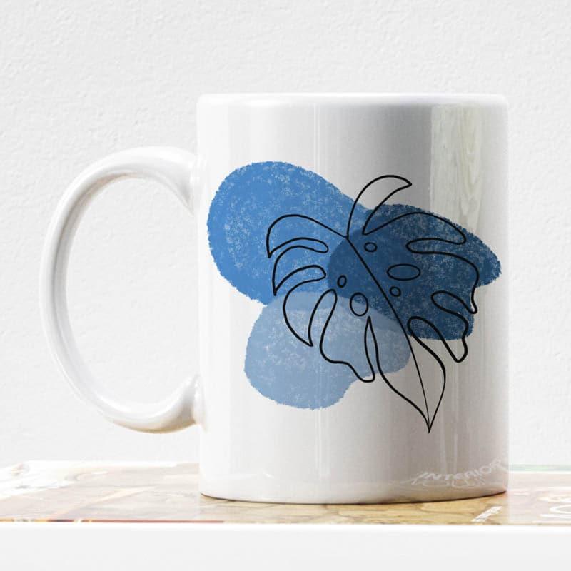 Buy Monstera Fantasia Mug - 350 ML Coffee Mug from Vaaree