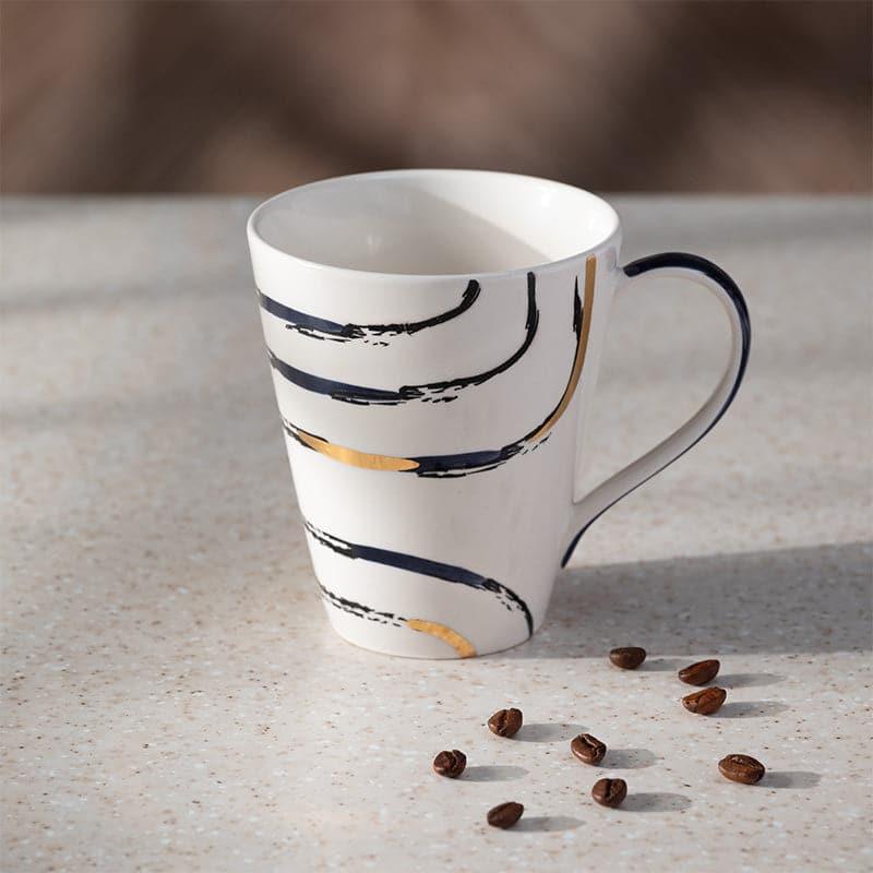 Buy Morona Wave Porcelain Mug - 325 ML Coffee Mug from Vaaree