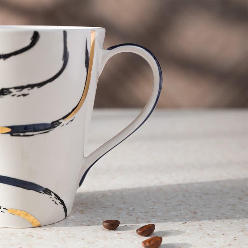 Buy Morona Wave Porcelain Mug - 325 ML Coffee Mug from Vaaree