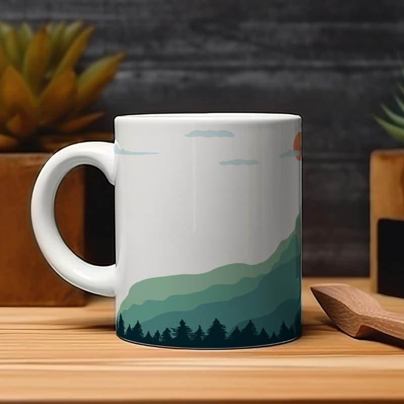 Buy Mountains Calling Mug - 350 ML Coffee Mug from Vaaree