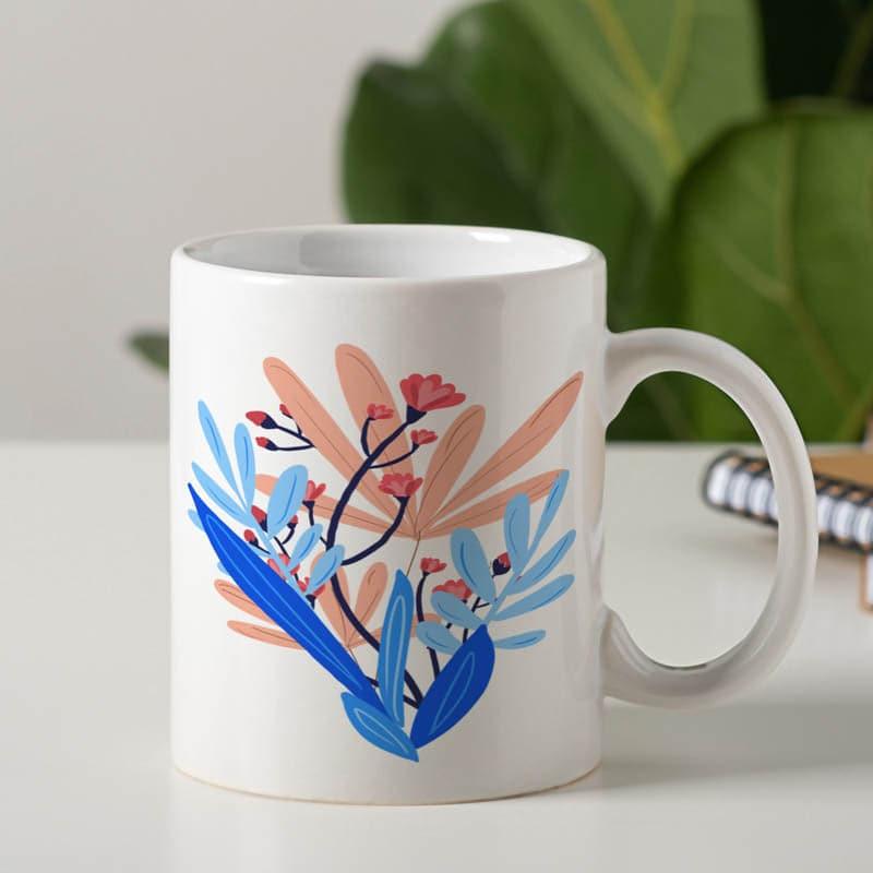 Coffee Mug - Niso Flora Mug - 350 ML