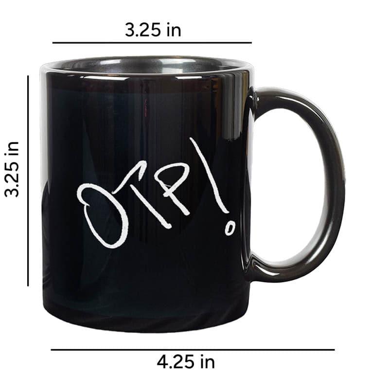 Buy OTP Noir Mug - 350 ML Coffee Mug from Vaaree