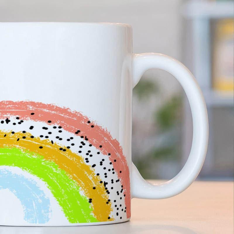 Coffee Mug - Rainbow Cassatta Mug - 350 ML