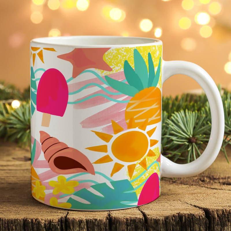 Coffee Mug - Sunny Swim Mug - 350 ML