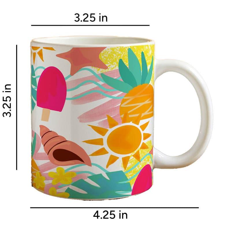 Coffee Mug - Sunny Swim Mug - 350 ML