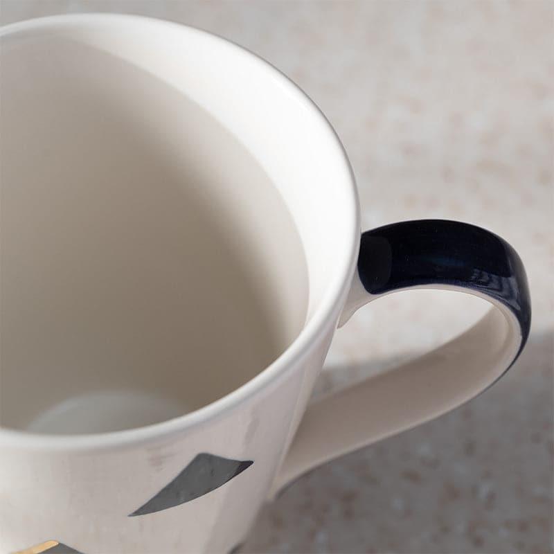 Buy Triangle Trust Porcelain Mug - 325 ML Coffee Mug from Vaaree