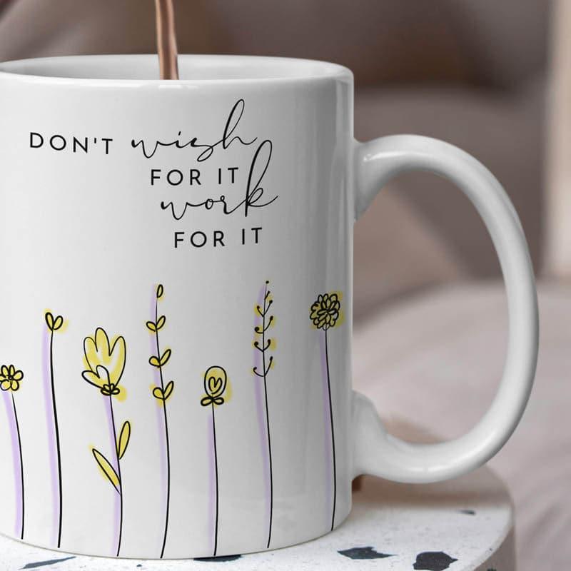 Buy Work For It Inspire Mug - 350 ML Coffee Mug from Vaaree