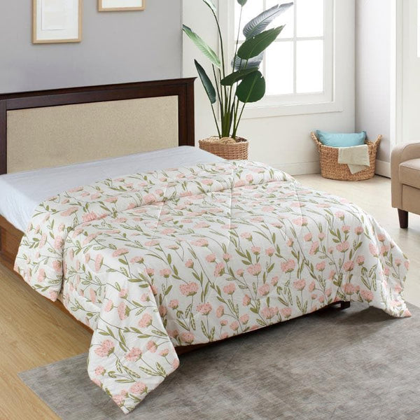 Comforters & AC Quilts - Blooming Tulips Printed Comforter