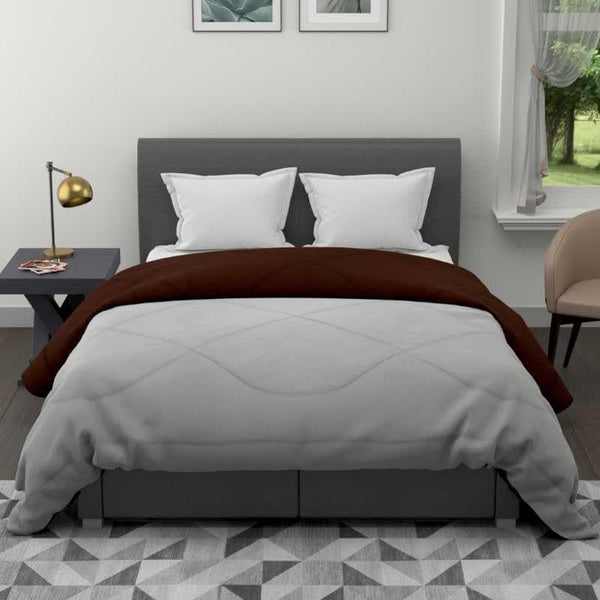 Buy Chocoland Slumber Comforter - Grey Comforters & AC Quilts from Vaaree